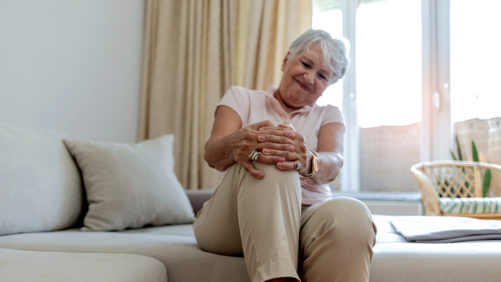 knee pain after sitting