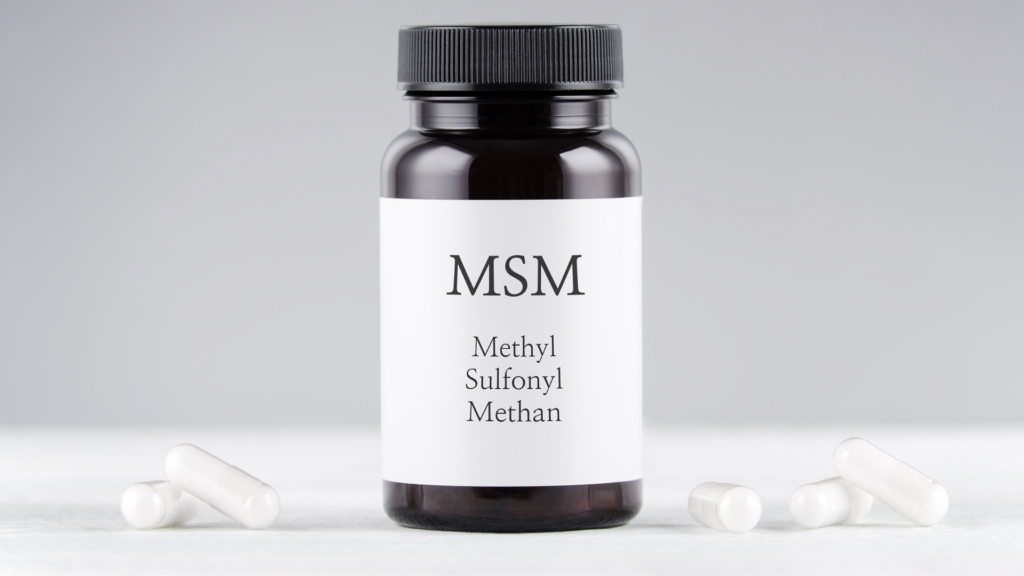 MSM for joint pain